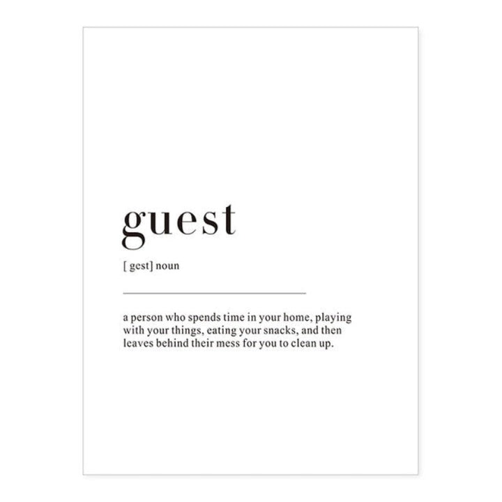 Minimalist Dream Life Definition Quotes - Canvas Wall Art Painting | Bowlift
