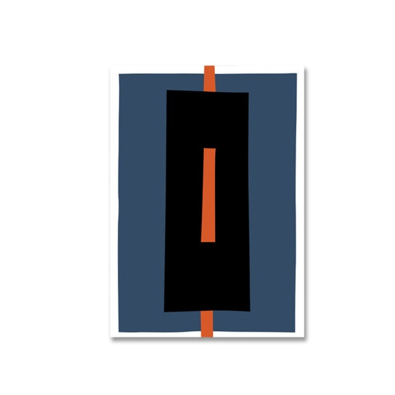 Geometric Colorful Prints Poster Nordic - Canvas Wall Art Painting | Bowlift