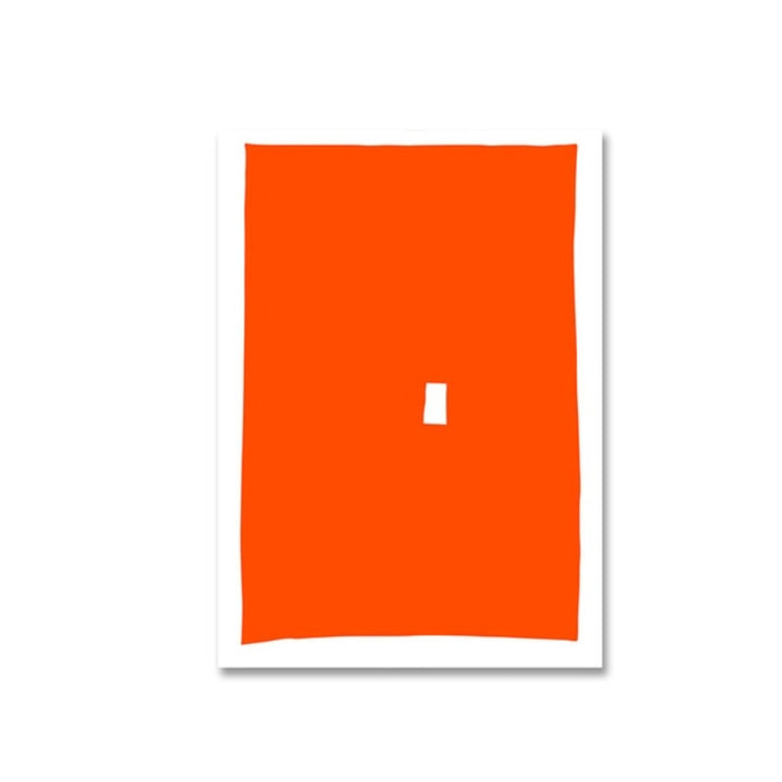 Geometric Colorful Prints Poster Nordic - Canvas Wall Art Painting | Bowlift