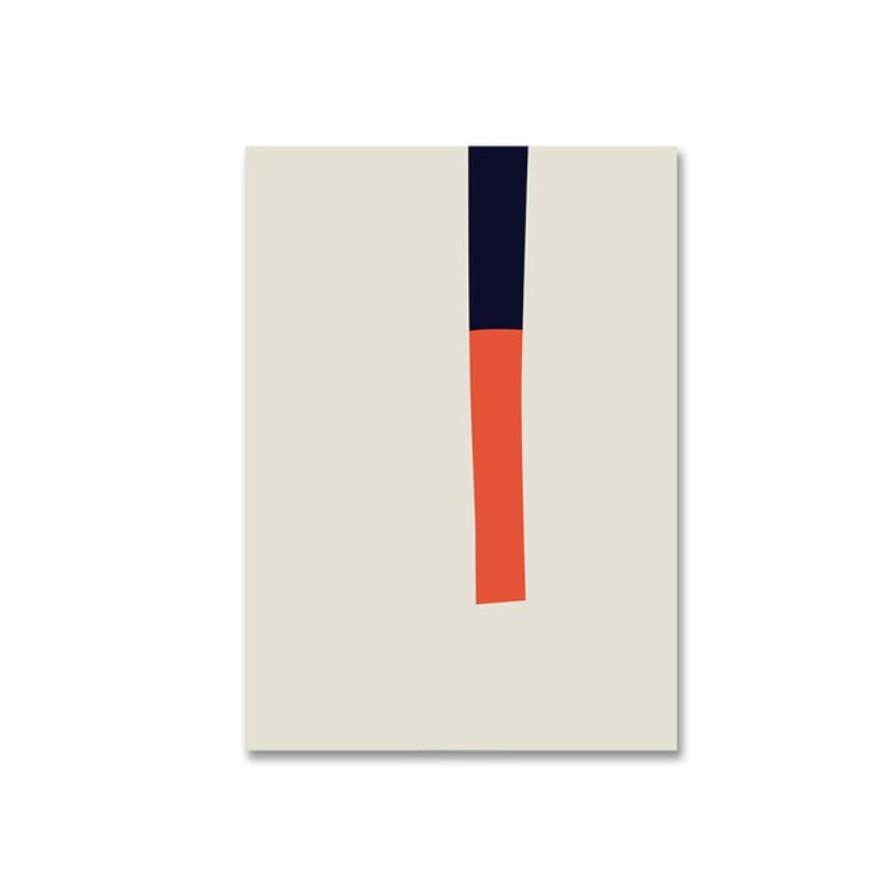 Geometric Colorful Prints Poster Nordic - Canvas Wall Art Painting | Bowlift