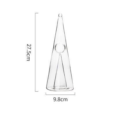 BowLift | Creative Pyramid Glass Wine Decanter