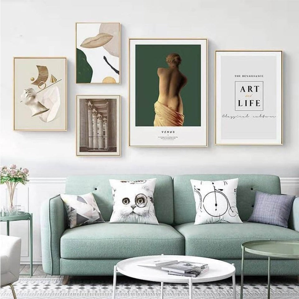 Renaissance Venus Vintage - Canvas Wall Art Painting | Bowlift