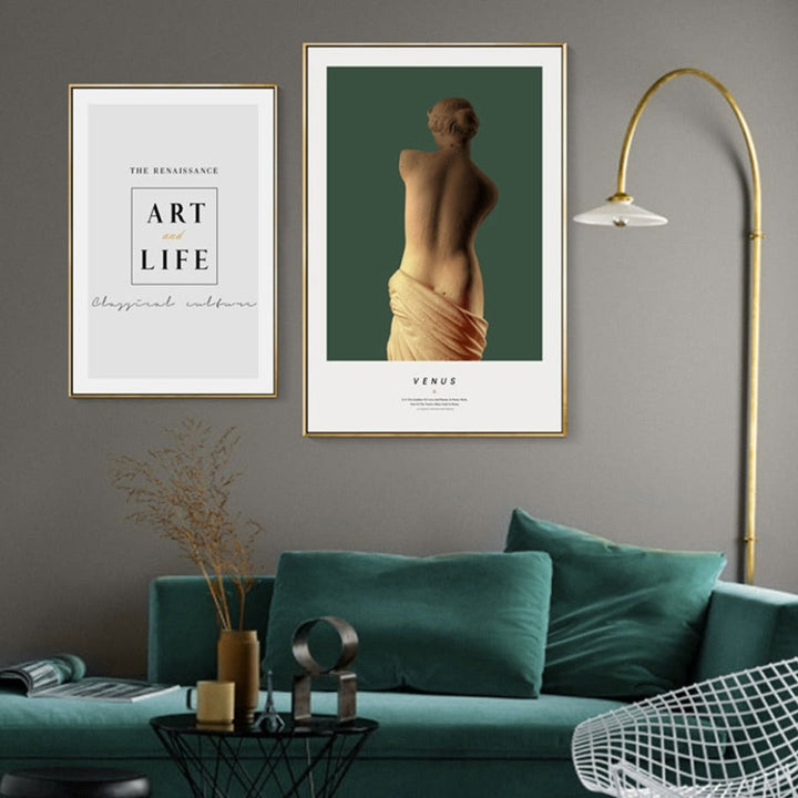 Renaissance Venus Vintage - Canvas Wall Art Painting | Bowlift