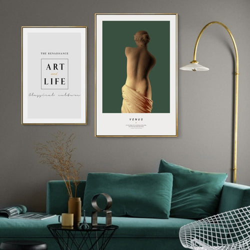 Renaissance Venus Vintage - Canvas Wall Art Painting | Bowlift