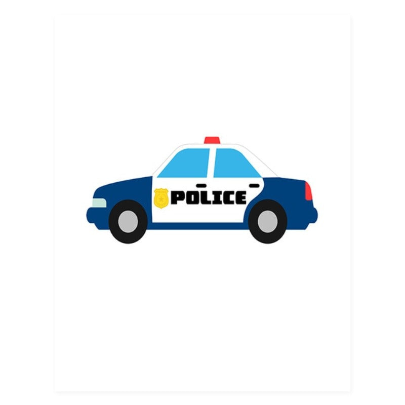 Nursery Truck Taxi - Canvas Wall Art Painting | Bowlift