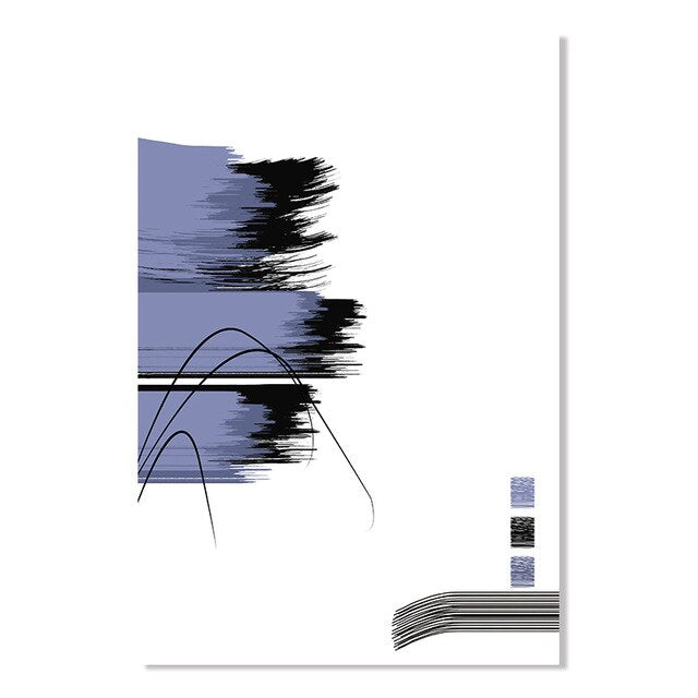 Purple POP - Canvas Wall Art Painting | Bowlift