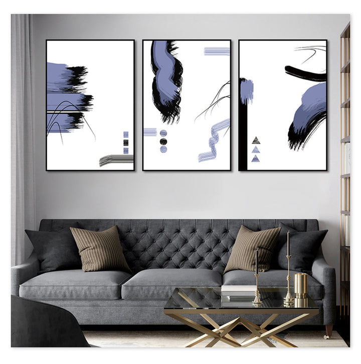 Purple POP - Canvas Wall Art Painting | Bowlift