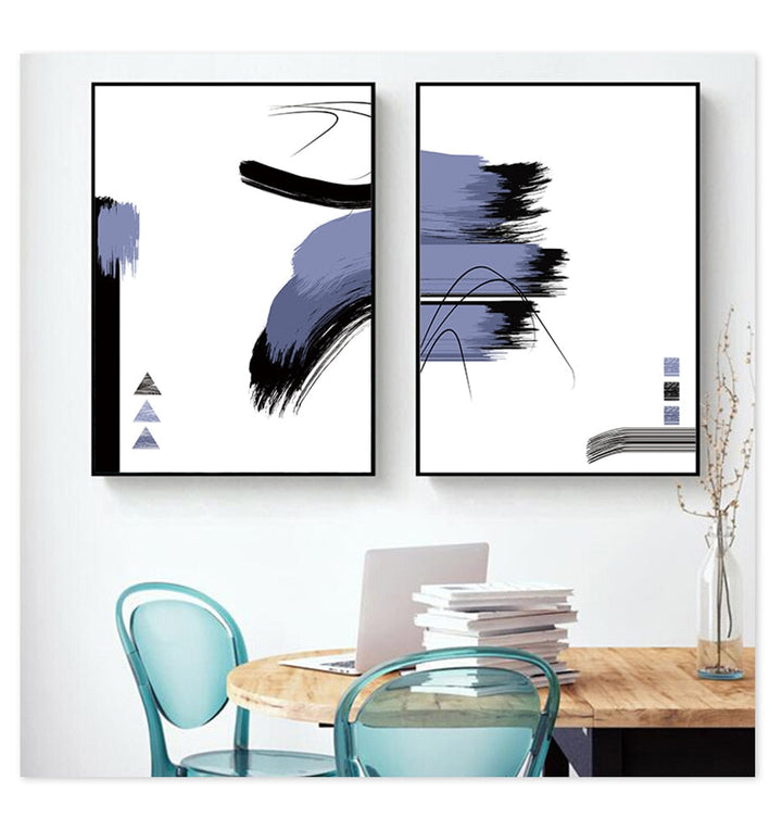 Purple POP - Canvas Wall Art Painting | Bowlift