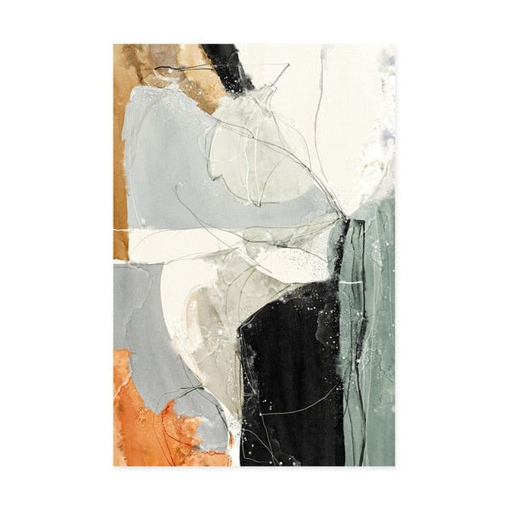 Multi Colors Block - Canvas Wall Art Painting | Bowlift