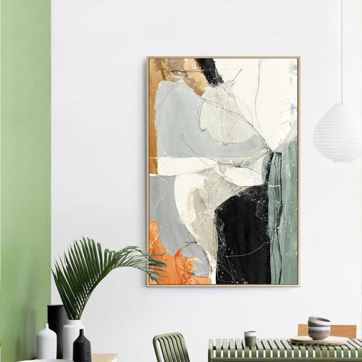 Multi Colors Block - Canvas Wall Art Painting | Bowlift