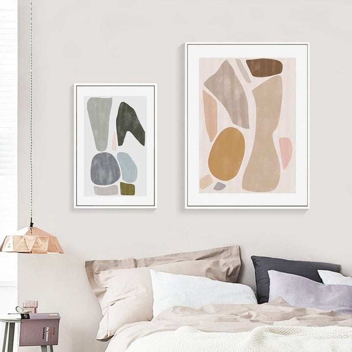 Patterns In Room - Canvas Wall Art Painting | Bowlift