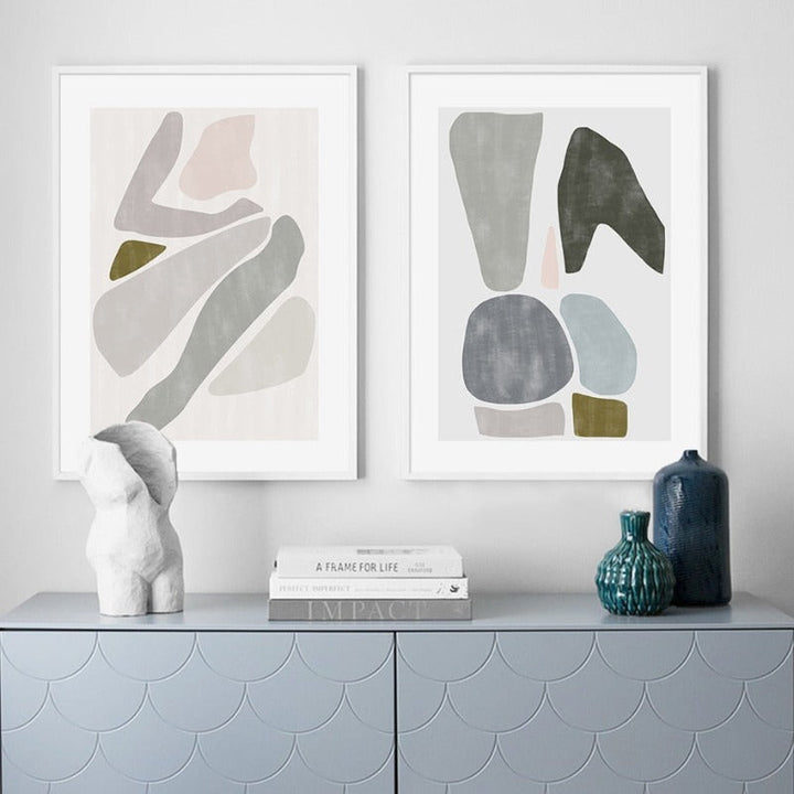 Patterns In Room - Canvas Wall Art Painting | Bowlift