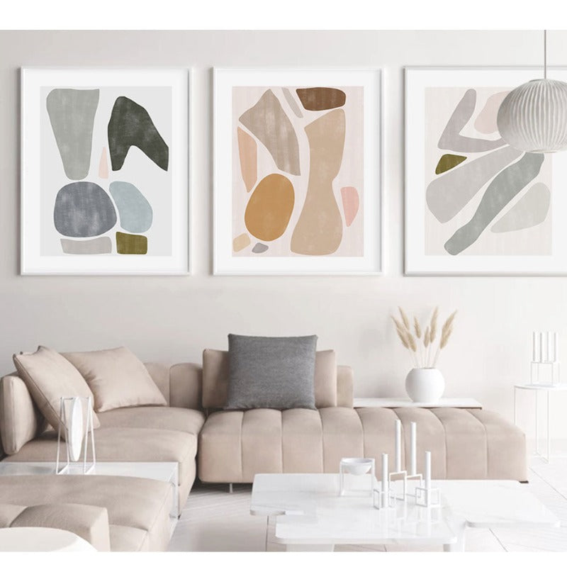 Patterns In Room - Canvas Wall Art Painting | Bowlift