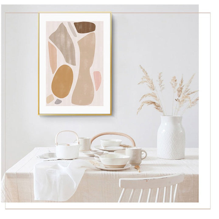 Patterns In Room - Canvas Wall Art Painting | Bowlift