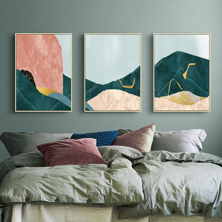 Green Pasture - Canvas Wall Art Painting | Bowlift