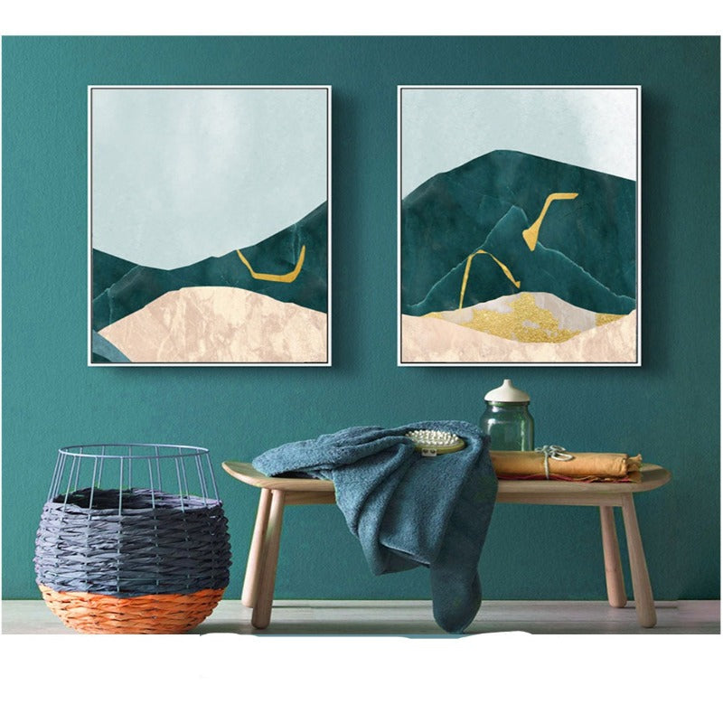 Green Pasture - Canvas Wall Art Painting | Bowlift