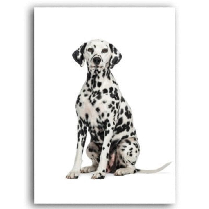 Lovely Modern Pet Dog - Canvas Wall Art Painting | Bowlift