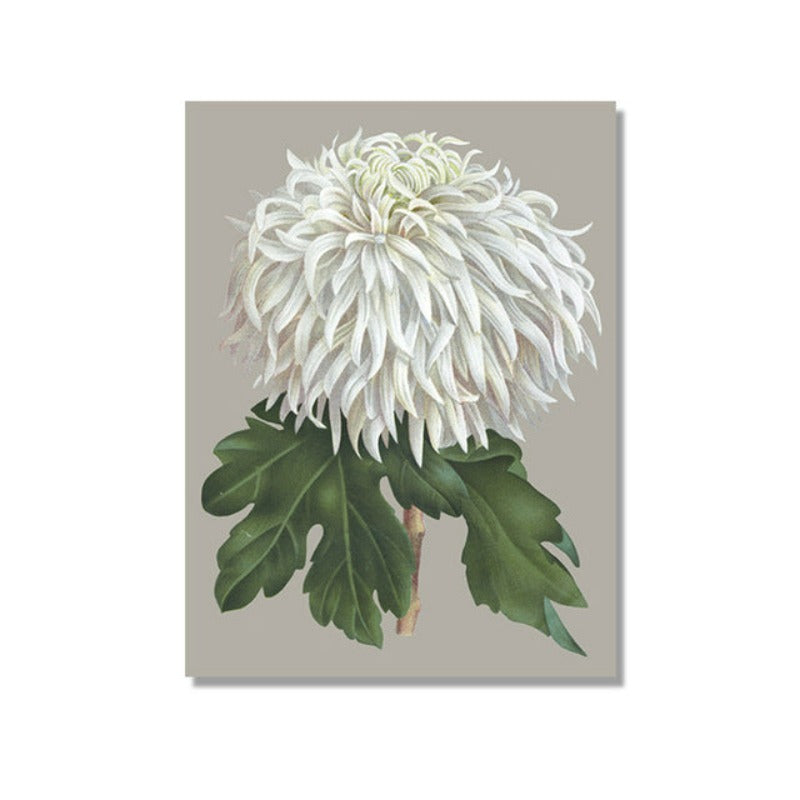 Nice Chrysanthemum Floral Picture Wall Art - Canvas Wall Art Painting | Bowlift