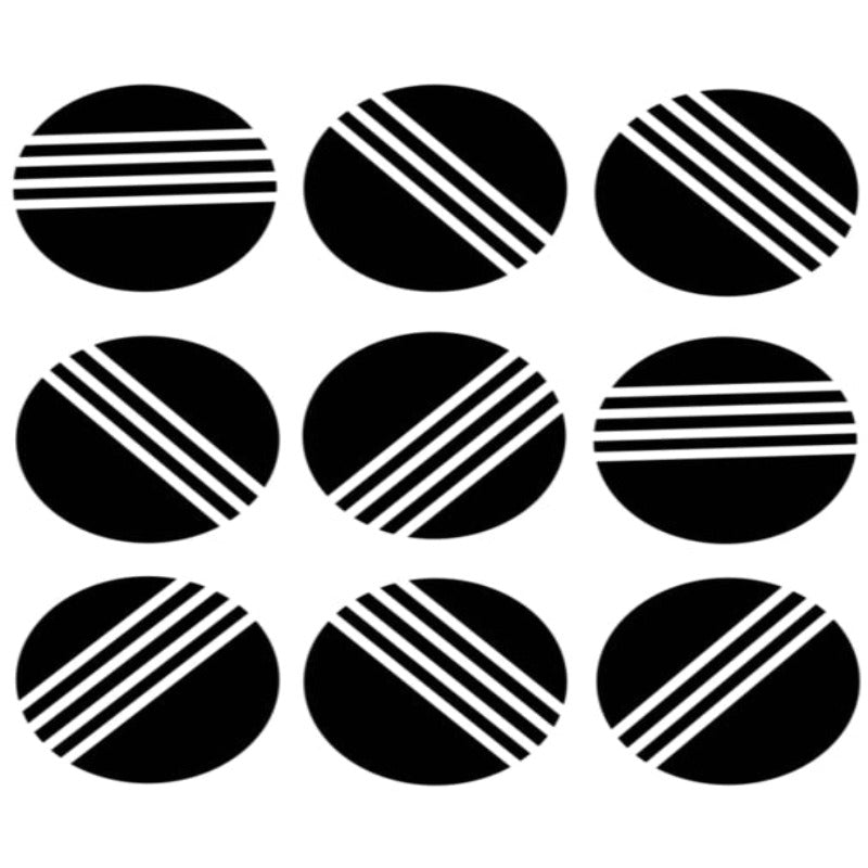 Geometric In Black - Canvas Wall Art Painting | Bowlift