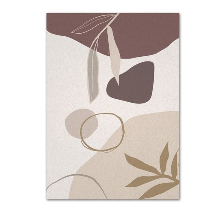 Dry Leaves - Canvas Wall Art Painting | Bowlift