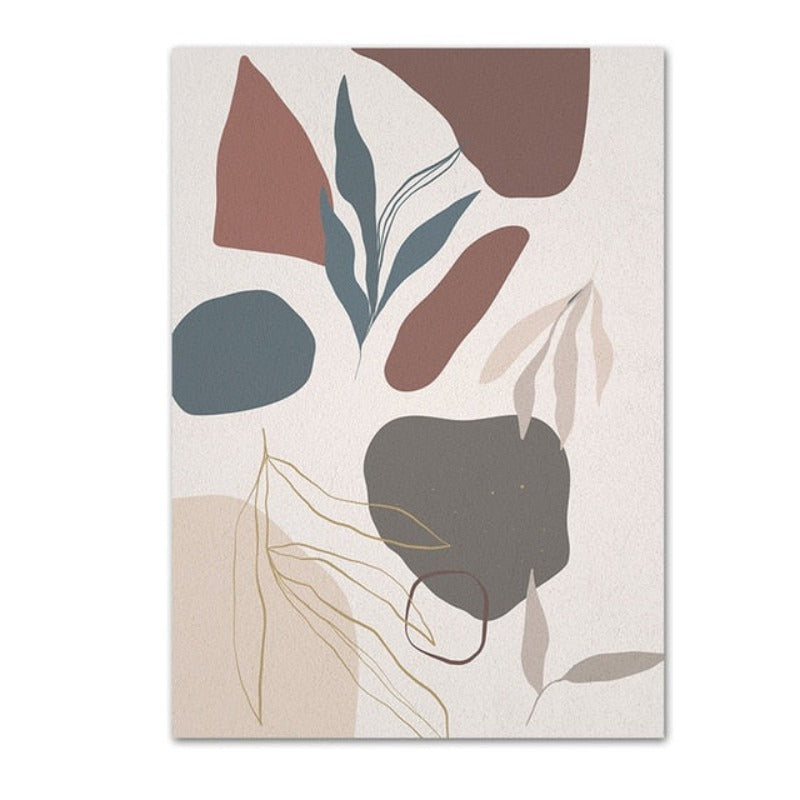 Dry Leaves - Canvas Wall Art Painting | Bowlift