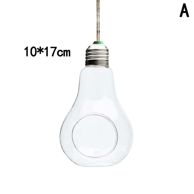 BowLift | Hanging Glass Light Bulb Lamp Shape Flower Water Plant