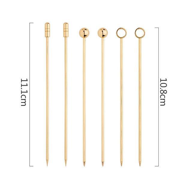 BowLift | Elegant Stainless Steel Fruit Fork Jar