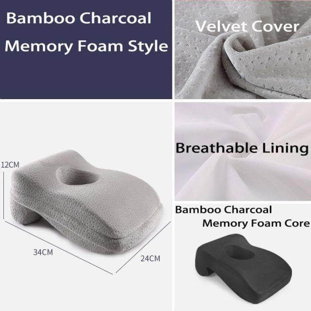 BowLift | Neck Support Memory Foam Headrest Pillow