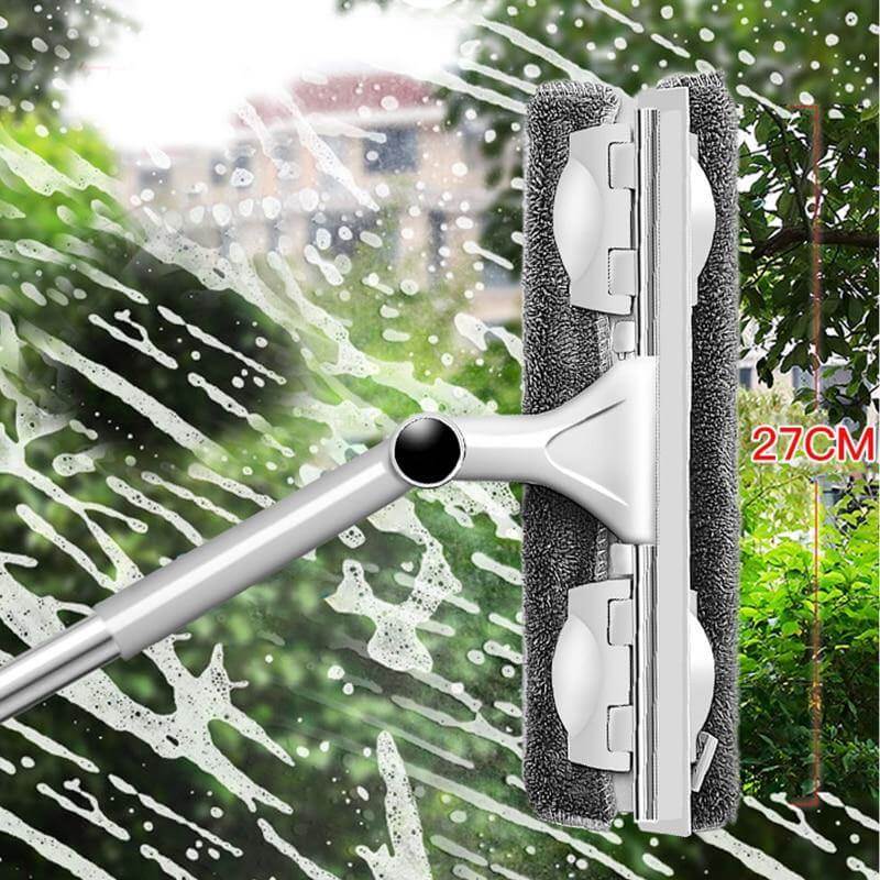 Long Handle Rotating Easy Window Cleaner Mop | Bowlift
