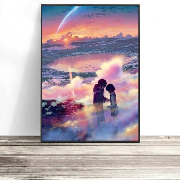 Wonderful Day & Night Skylines - Canvas Wall Art Painting | Bowlift