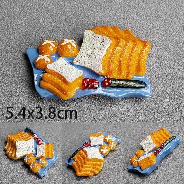 3D Creative Food Magnets | Bowlift