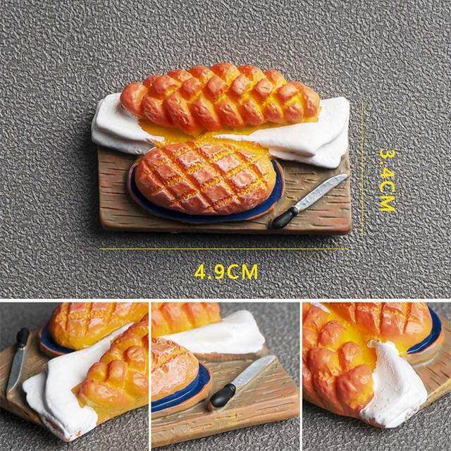 3D Creative Food Magnets | Bowlift