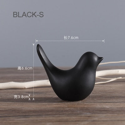 Nordic Creative Ceramic Bird Figurines | Bowlift