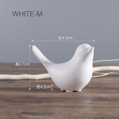 Nordic Creative Ceramic Bird Figurines | Bowlift