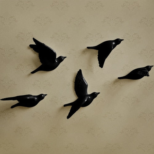 BowLift | BirdSerenity - unique handmade wall art