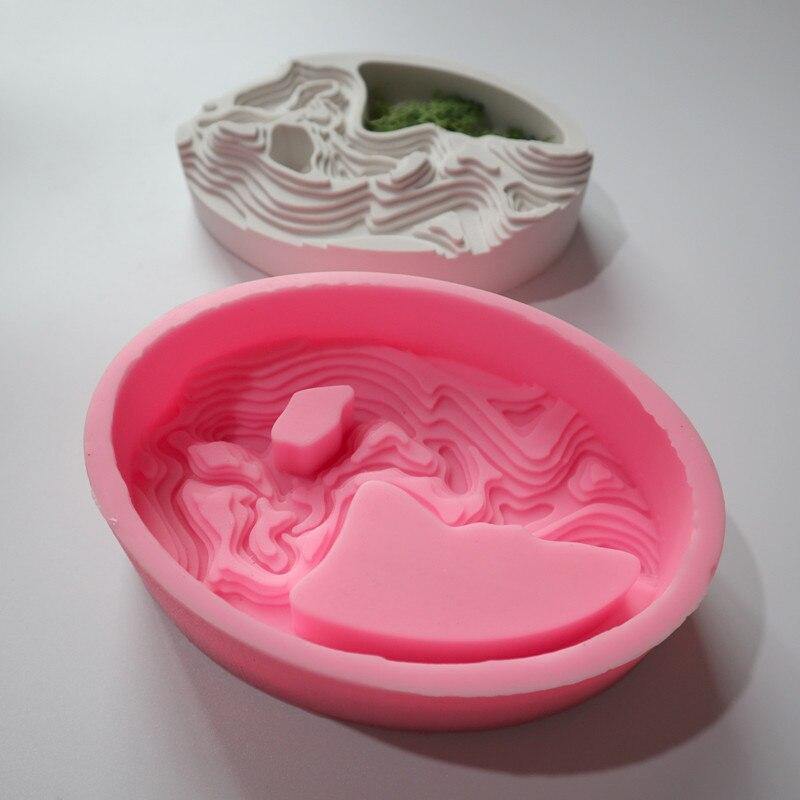 BowLift | Creative Rockery Flower Pot Mold