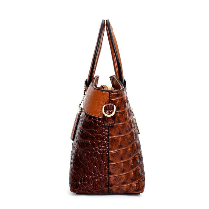 BowLift | Leather Crocodile Bag – with handcrafted details