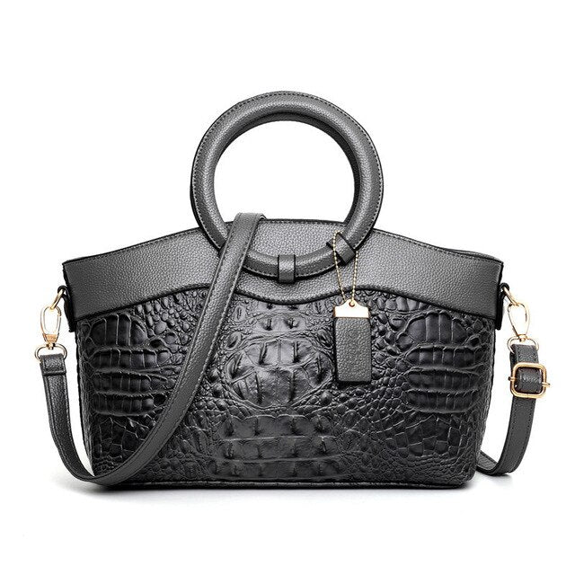 BowLift | Leather Crocodile Bag – with handcrafted details