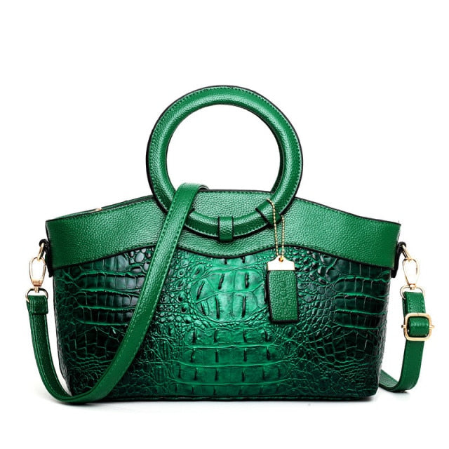 BowLift | Leather Crocodile Bag – with handcrafted details