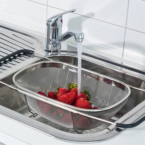 BowLift | Retractable Oval Sink Drain Basket