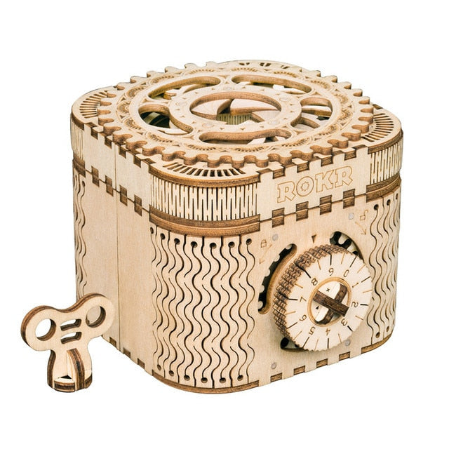 BowLift | 3D Wooden Puzzle Jewelry Storage Box