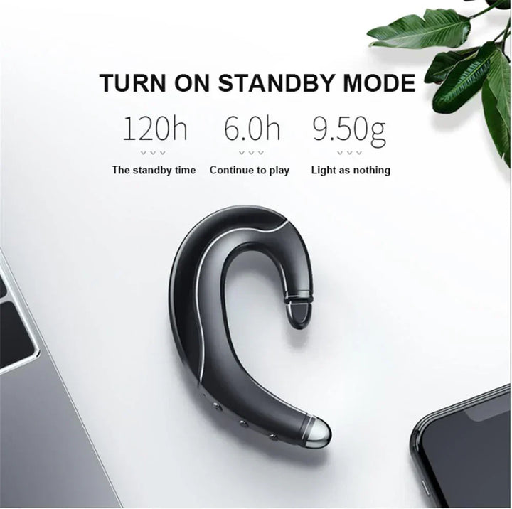 BowLift | Wireless Open-Ear Headset "AirTone" with Bone Conduction and Bluetooth