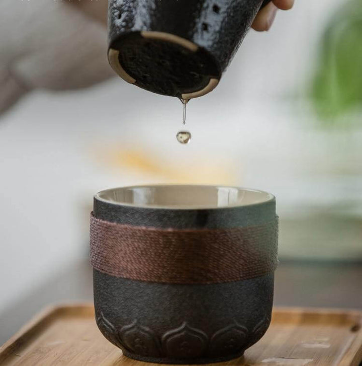 BowLift | Portable Chinese Kung Fu Ceramic Tea Mug