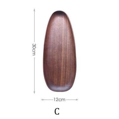 Irregular Natural Wood Plates | Bowlift