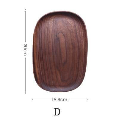 Irregular Natural Wood Plates | Bowlift