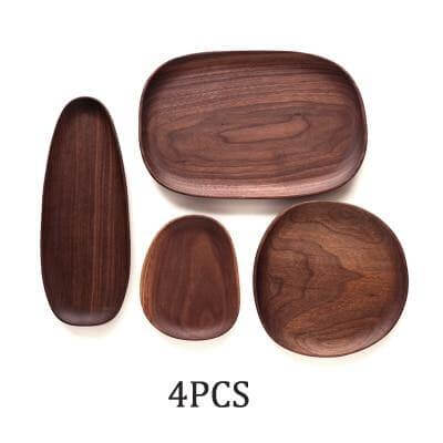 Irregular Natural Wood Plates | Bowlift
