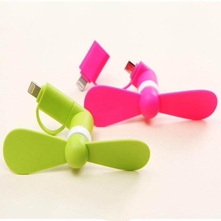 Flexible Phone Mini Fan | Bowlift