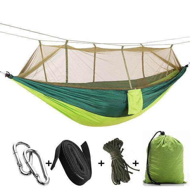 Portable Adventure Camping Outdoor Mosquito Net Hammock | Bowlift