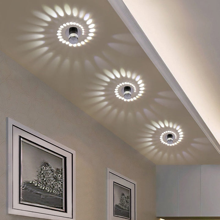 BowLift | Downlight - Spiral-shaped Light | Energy-saving