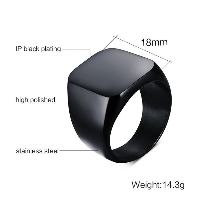 BowLift | Cool Fashion Individuality Signet Ring for Men